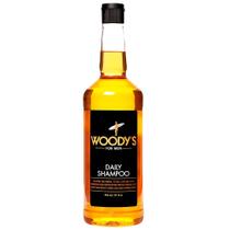 Shampoo Woody's Men's Daily para todos os tipos de cabelo 960 ml com vitaminas