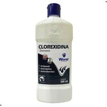 Shampoo World Clorexidina 500ml - Antisseborréico, Antisséptico e Antiquedas
