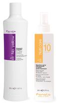 Shampoo y Spray Fanola No Yellow 350 ml y Nutri One 200 ml