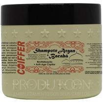 Shampote Argan Coiffer Castle 350g Linha Manutenção