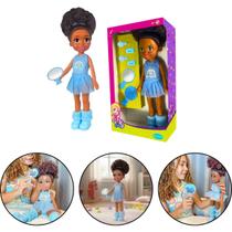 Shani Ginasta Boneca Amiga da Polly Pcket Acessórios 38cm