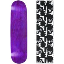 Shape de Skate Moose 8.0" Roxo 7 Camadas de Maple com Grip
