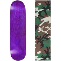 Shape de Skate Moose 8.0" Roxo Camuflado com Grip Shape de Skate Moose 8.0" Roxo Camuflado com Grip