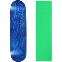 Shape de Skate Moose 8,25" Azul Maple com Lixa Shape de Skate Moose 8,25" Azul Maple com Lixa