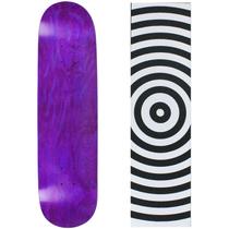 Shape de Skate Moose 8,25" Maple Roxo com Grip