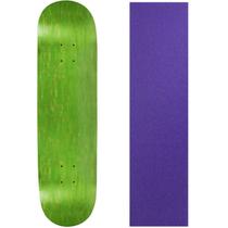 Shape de Skate Moose 8,5" Verde e Roxo com Lixa Shape de Skate Moose 8,5" Verde e Roxo com Lixa