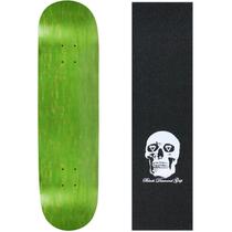Shape de Skate Moose 8,5" Verde Maple com Lixa Shape de Skate Moose 8,5" Verde Maple com Lixa