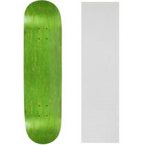 Shape de Skateboard Moose 8,5" Verde Maple Canadense Shape de Skateboard Moose 8,5" Verde Maple Canadense