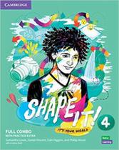 Shape It! 4 Full Combo Students Book And Workbook With Practice Extra - CAMBRIDGE