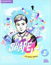 Shape it! level 1 full combo students book and workbook with practice extra - CAMBRIDGE