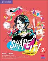 Shape it! level 2 full combo students book and workbook with practice extra - CAMBRIDGE