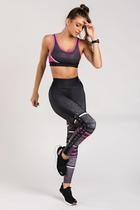 Shape Press Rosa com Cinza