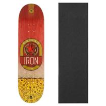 Shape Skate Iron 8.0 Marfim Profissional Pop Forte Cor:VermelhoTamanho:ÚnicoGênero:Homem
