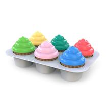 Shape Sorter Toy Bright Starts Sweet Cupcakes de 3 meses ou mais