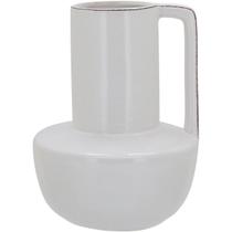 SHAPE VASO 26x19x19cm CERÂMICA BRANCO