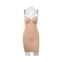 Shapewear Nude Emagrecedor - Comprimento Total para Uso Discreto Sob Vestidos