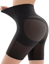 Shapewear Ousmile Tummy Control, short de cintura alta para levantamento de bumbum Shapewear Ousmile Tummy Control, short de cintura alta para levantamento de bumbum