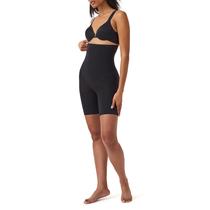 Shapewear Shapewear Shapewear Shapewear Shapewear de cintura alta no meio da coxa, preto 2X