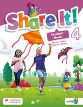 Share it! student book with sharebook and navio app w/wb 4 - MACMILLAN DO BRASIL