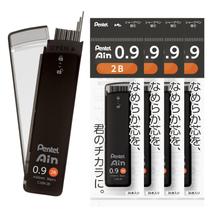 Sharp Leads Pentel Ain 0,9 mm 2B 5 unidades XC289-2B Sharp Leads Pentel Ain 0,9 mm 2B 5 unidades XC289-2B