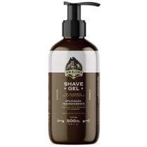 Shave Gel de Barbear 500mL Alta Performance Facilita o Corte Don Alcides