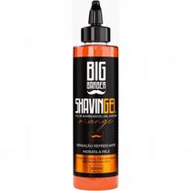 Shaving Gel Barbear Bisnaga Big Barber 300ml Orange Profissional