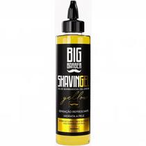 Shaving Gel Barbear Bisnaga Big Barber 300ml Yellow Profissional