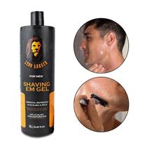 Shaving Gel Barbear Refrescante Aplicação Transparente 1L Shaving Gel Barbear Refrescante Aplicação Transparente 1L