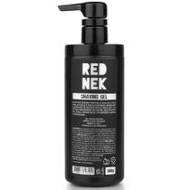 Shaving Gel de Barbear 500g Profissional Para Bancada Barbearia Red Nek