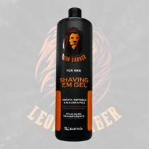 Shaving Gel para Barbear 1 litro Leon Barber Shaving Gel para Barbear 1 litro Leon Barber