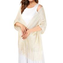 Shawl Wraps EIMMBD Sparkling Metallic para mulheres (azul marinho)