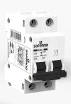 SHB2GII40A Disjuntor 2P 40A Curva C 3Ka Soprano SHB2GII40A Disjuntor 2P 40A Curva C 3Ka Soprano