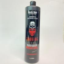 Sheik hair shaving barber mega gel 1l