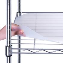 Shelf Liner BRIAN & DANY Wire 18x36cm, impermeável, conjunto de 5 Shelf Liner BRIAN & DANY Wire 18x36cm, impermeável, conjunto de 5