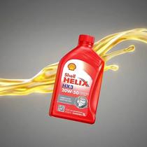 Shell Advance 20W-50 1 L Óleo Motor Sl Helix Hx3 Mineral 1L