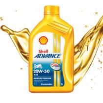 Shell Advance 4T AX5 20W-50 Óleo Lubrificante Mineral para Moto 4 Tempos Proteção do Motor e Desempenho Consistente Shell Advance 4T AX5 20W-50 Óleo Lubrificante Mineral para Moto 4 Tempos Proteção do Motor e Desempenho Consistente