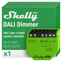 Shelly DALI Dimmer Gen3 Controlador Inteligente WiFi e Bluetooth Shelly DALI Dimmer Gen3 Controlador Inteligente WiFi e Bluetooth