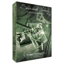 Sherlock Holmes Detetive consultor - The Baker Street Irregulars Board Game Jogo misterioso para adolescentes e adultos Idades a mais de 14 anos 1-8 Jogadores Tempo médio de jogo 90 Min. Feito por Cowboys Espaciais