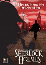 Sherlock holmes - um estudo em vermelho capa dura - PE DA LETRA