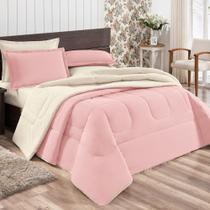 Sherpa coberdrom queen percal 180 fios dupla face 1 peça Sherpa coberdrom queen percal 180 fios dupla face 1 peça