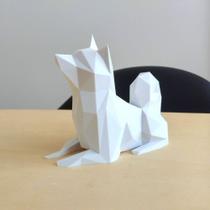 Shiba Inu 10 Cm De Altura, Decoração, Cachorro, Miniatura Shiba Inu 10 Cm De Altura, Decoração, Cachorro, Miniatura