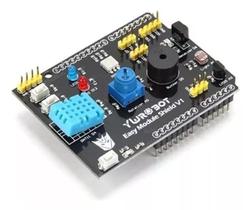 Shield Arduino Multifunções Com Sensores E I/Os Shield Arduino Multifunções Com Sensores E I/Os