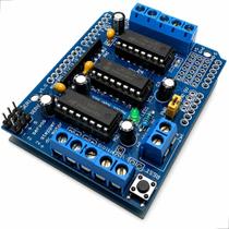 Shield L293d Driver Ponte H Para Motor Arduino Mega E Uno Shield L293d Driver Ponte H Para Motor Arduino Mega E Uno