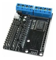 Shield Motor L293D para NodeMCU ESP8266 - Controle de 2 Motores DC Shield Motor L293D para NodeMCU ESP8266 - Controle de 2 Motores DC