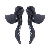 Shifters Sensah 2x7/8/9/10 velocidades para Bicicleta de Estrada - Compatível com Shimano