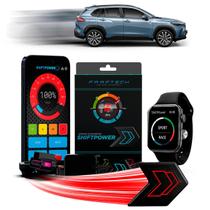Shiftpower Chip Acelerador Corolla Cross 2022 a 2026 FT-SP09+ Carplay e Android Auto Apple Watch App Bluetooth Faaftech