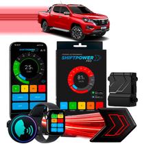 ShiftPower PRO Faaftech Chip Módulo Pedal Acelerador Eletrônico Controle Voz CarPlay Android Auto Fiat Titano 2024/2026
