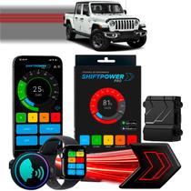 ShiftPower PRO Faaftech Chip Módulo Pedal Acelerador Eletrônico Controle Voz CarPlay Android Auto Jeep Gladiator 2020/26
