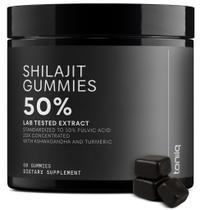 Shilajit Gummies Toniiq de potência ultra alta 8750 mg com ashwagandha e açafrão Shilajit Gummies Toniiq de potência ultra alta 8750 mg com ashwagandha e açafrão