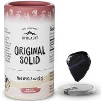 Shilajit Puro do Himalaia 8g Grau Sólido A Minerais Traço